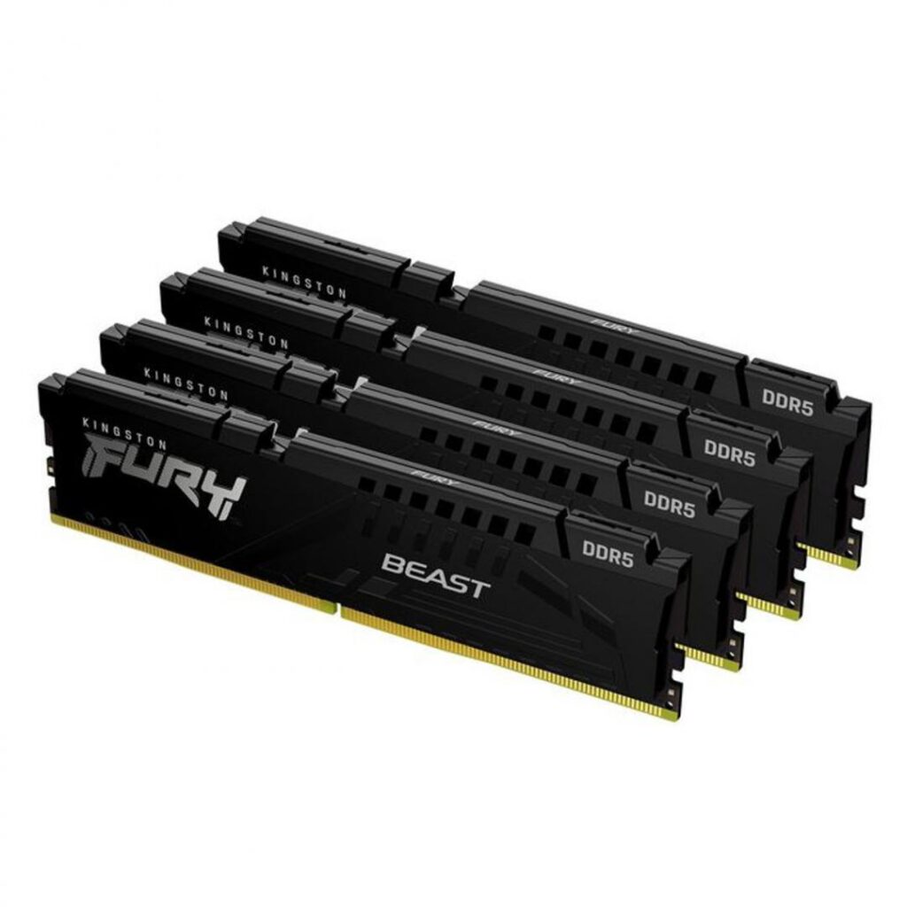 Memorie Kingston FURY Beast Black 128GB(4x32GB) DDR5, 5600MT/s, CL40