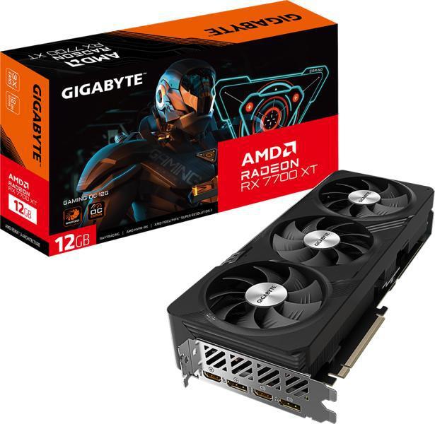 Placa video GIGABYTE Radeon™ RX 7700 XT GAMING OC, 12GB GDDR6, 192-bit