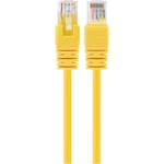 Cablu, Gembird, RJ45 CAT6 UTP -> RJ45 CAT6 UTP cablu de date M/M 1,5 m galben