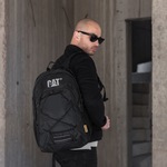 Rucsac Caterpillar 29L, 32×46,5x30cm, material Diamond Ripstop Polyester, culoare neagra