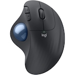 Mouse Logitech ERGO M575S Wireless Trackball, Graphite, Blue Ball