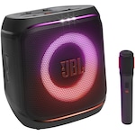 Boxa portabila JBL Partybox Encore 2, 100W, Bluetooth, Microfon wireless, Autonomie 15 ore, Auracast, IPX4, Negru