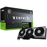 Placa video MSI GeForce RTX 5070 VENTUS 3X OC, 12GB GDDR7, 192-bit
