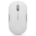 Mouse Wireless Lenovo 350 Bluetooth Silent, ambidextru, Bluetooth 5.3, 2400DPI, Cloud Grey