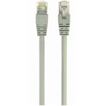 Cablu S/FTP GEMBIRD Cat6a, LSZH, cupru, 10 m, gri, AWG27, dublu ecranat PP6A-LSZHCU-10M