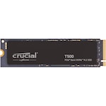 SSD, Crucial, T500, 1TB, PCIe, Gen4, NVMe, M.2 SSD, CT1000T500SSD8, Negru