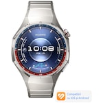 Smartwatch Huawei Watch GT 6 Pro, 46MM, Titanium Alloy Case, Titanium Strap