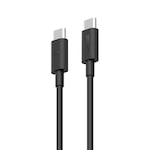 Cablu pentru incarcare si transfer de date Cuktechl, 2x USB Type-C, 240W, 6A, 1.5m, Negru