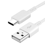 Cablu USB la Type, C, Quick Charge, 1.5m, Samsung (EP, DW700CWE), White (Bulk Packing)