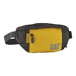 Borseta CATERPILLAR V Power, material 600D polyester, buzunar cu fermoar – negru/galben