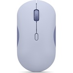 Mouse Wireless Lenovo 350 Bluetooth Silent, ambidextru, Bluetooth 5.3, 2400DPI, Meta Grape