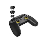Gamepad wireless Trust GXT 542BM Muta, negru/galben, PC/Android/iOS, USB Type-C, Bluetooth