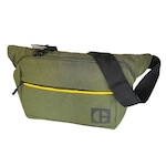 Borseta Caterpillar Code Hex Parkour material 420D hexagonal, buzunar cu fermoar, verde masliniu