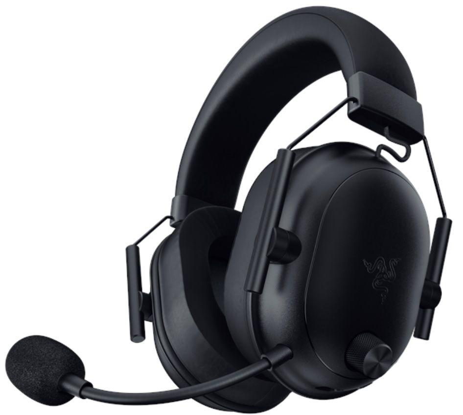 Casti Gaming Wireless Razer Blackshark V2 HyperSpeed, Surround 7.1, sensibilitate 100 dB, autonomie baterie pana la 70 ore, izolare fonica pasiva, Negru