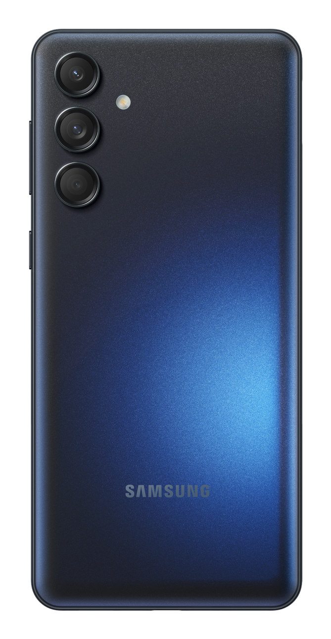 Smartphone Galaxy M55 256GB 8GB RAM 5G Dual SIM Blue Black "SM-M556EZKCEUB" (timbru verde 0.45 lei) - imagine 3