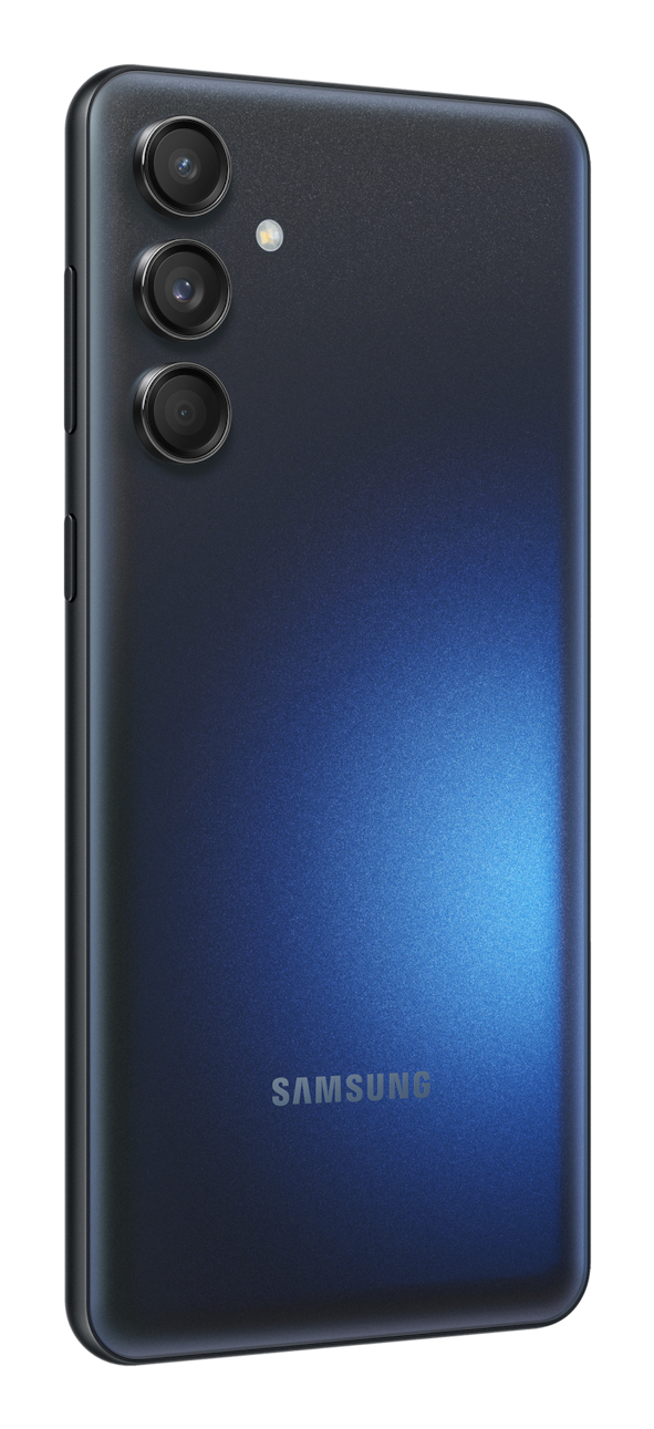Smartphone Galaxy M55 256GB 8GB RAM 5G Dual SIM Blue Black "SM-M556EZKCEUB" (timbru verde 0.45 lei) - imagine 4
