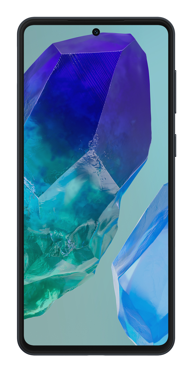 Smartphone Galaxy M55 256GB 8GB RAM 5G Dual SIM Blue Black "SM-M556EZKCEUB" (timbru verde 0.45 lei)