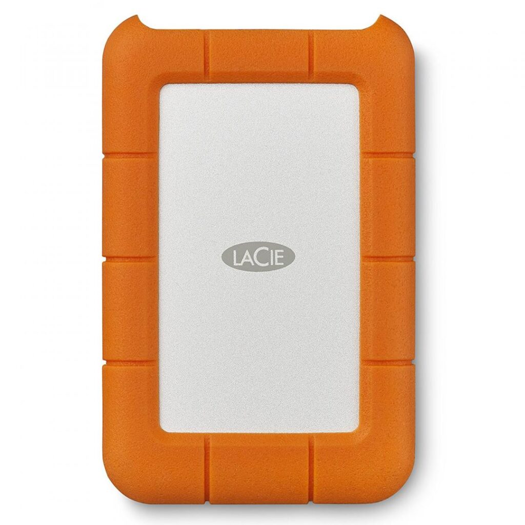 HDD extern LaCie Rugged USB, 2TB, 3.1 Type C
