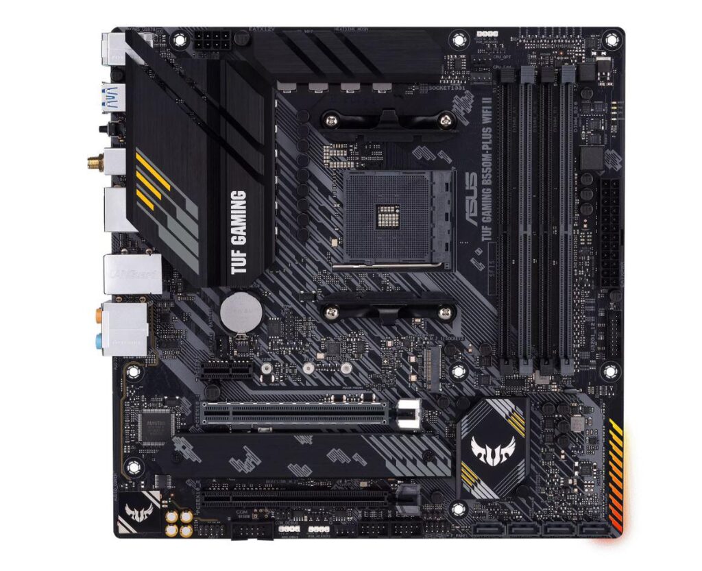 Placa de baza ASUS TUF GAMING B550M-PLUS WIFI II, Socket AM4