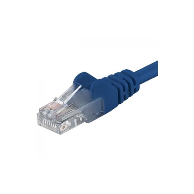 Patchcord UTP RJ45-RJ45 Cat.5e 0.5m, Albastru