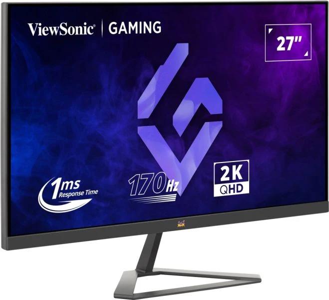 Monitor Gaming LED IPS ViewSonic 27", QHD (2560x1440), 185Hz, 1ms, AMD FreeSync™, HDR10, 2x HDMI, Display Port, Jack, VESA, negru 4 Monitor Gaming LED IPS ViewSonic 27", QHD (2560x1440), 185Hz, 1ms, AMD FreeSync™, HDR10, 2x HDMI, Display Port, Jack, VESA, negru - imagine 4