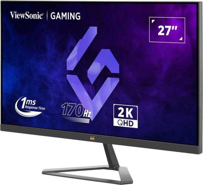 Monitor Gaming LED IPS ViewSonic 27", QHD (2560x1440), 185Hz, 1ms, AMD FreeSync™, HDR10, 2x HDMI, Display Port, Jack, VESA, negru 5 Monitor Gaming LED IPS ViewSonic 27", QHD (2560x1440), 185Hz, 1ms, AMD FreeSync™, HDR10, 2x HDMI, Display Port, Jack, VESA, negru - imagine 5