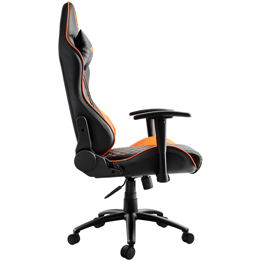Scaun gaming Cougar Outrider I, Negru/Portocaliu 3 Scaun gaming Cougar Outrider I, Negru/Portocaliu - imagine 3