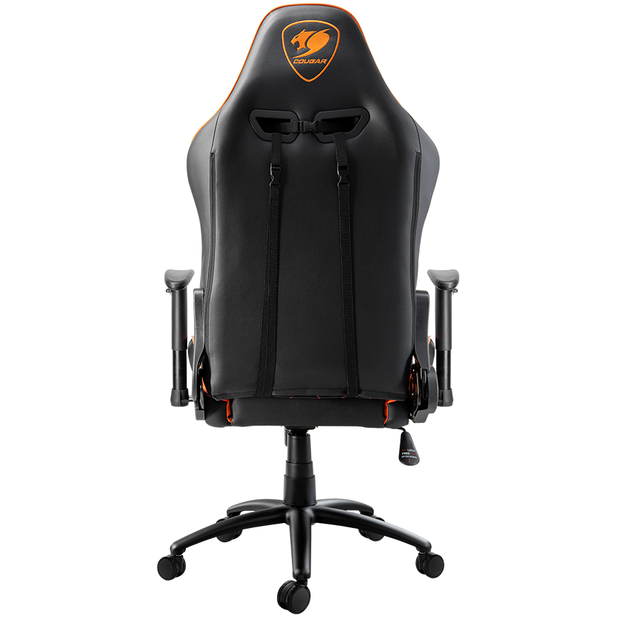 Scaun gaming Cougar Outrider I, Negru/Portocaliu 5 Scaun gaming Cougar Outrider I, Negru/Portocaliu - imagine 5