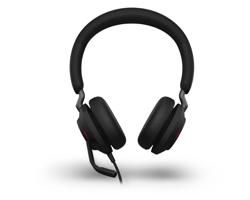 Căști Jabra Evolve2 40 SE UC Stereo, USB-C/A, negru - imagine 2