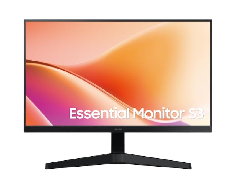 Monitor Samsung 24″ VA, FHD (1920 x 1080), 100Hz, 5ms, 250cd/㎡, HDMI/D-Sub, Eye Saver, Flicker Free, Negru