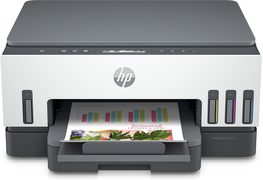 Multifunctional HP Smart Tank 720 A4 Color