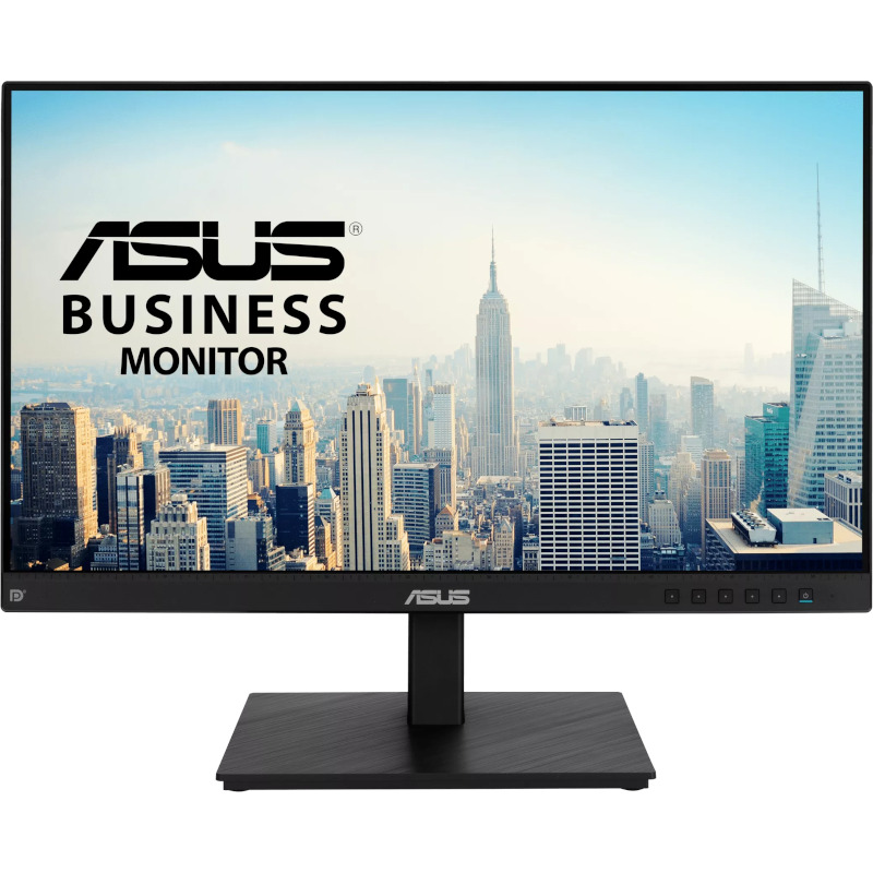 Monitor ASUS 24”, BE24ECSBT, Multi-touch, IPS, Full HD (1920×1080), 75Hz, USB-C, HDMI, DisplayPort, Daisy Chain, ajustabil inaltime, Negru