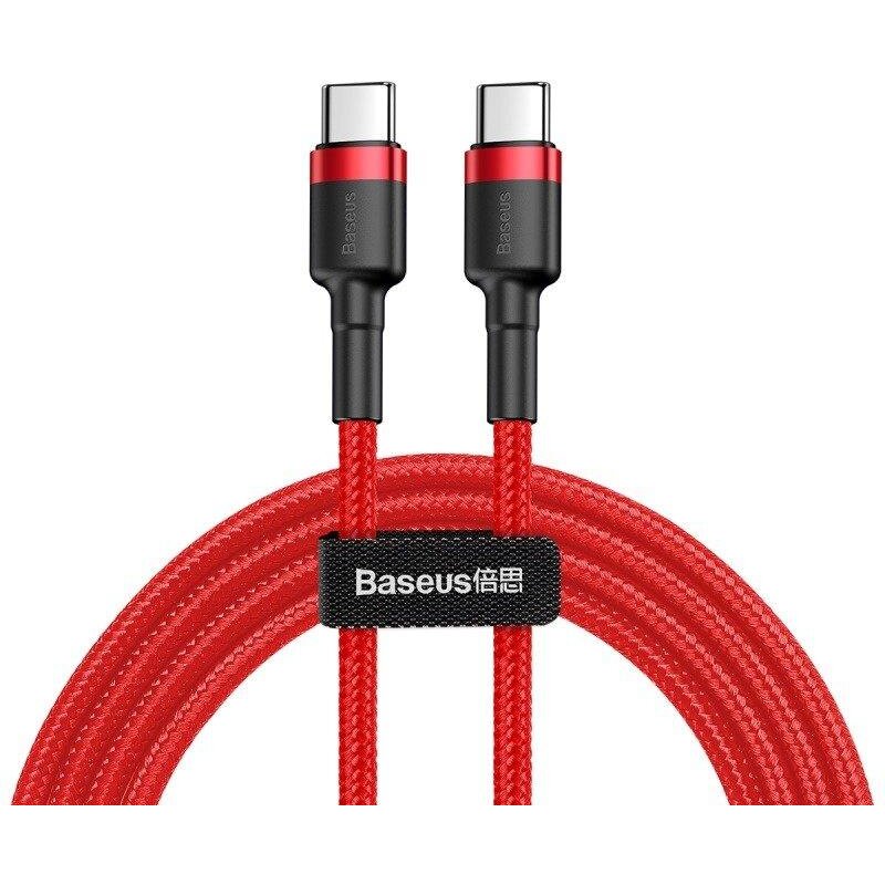Cablu de date, Baseus, USB C, 1m, Rosu