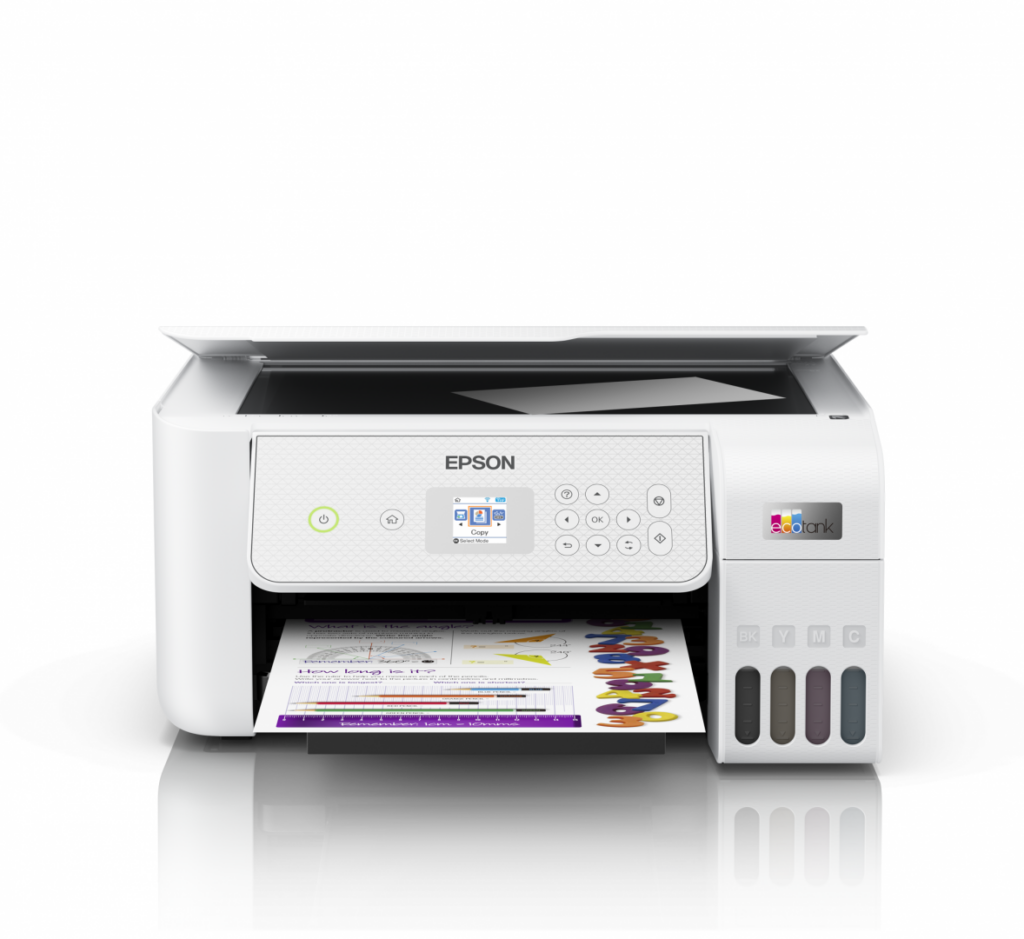 Multifunctional inkjet color CISS Epson EcoTank L3286, A4, Color, 10 ppm, USB, Wireless Alb
