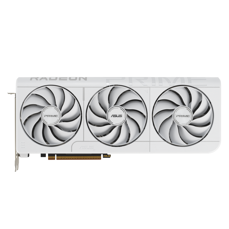VGA PCIE16 RX9070XT 16GB GDDR6/PRIME-RX9070XT-O16G-WHITE ASUS „PRIME-RX9070XT-O16G-WHITE”