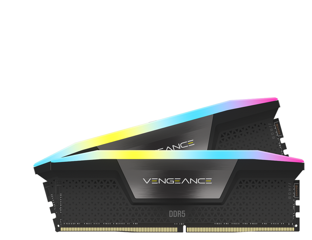 Memorie Corsair Vengeance OC PMIC STD PMIC XMP 3.0 Black Heatspreader 32GB (2x16GB), DDR5, 7200MT/s, CL 34, RGB