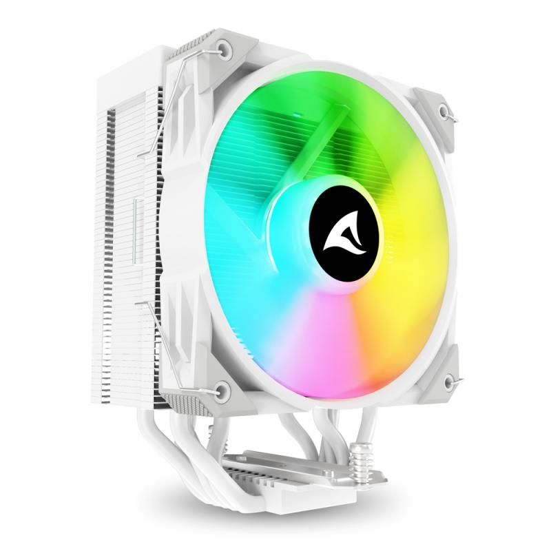 Cooler Procesor Sharkoon A50 RGB White – 1x 120 ARGB PWM Fan