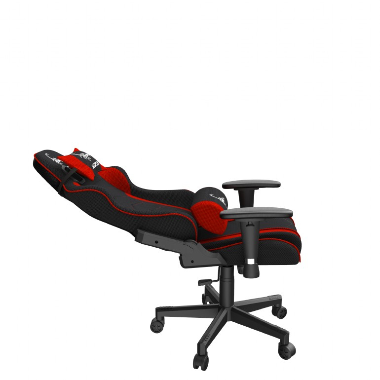 Scaun gaming Gembird GC-SCORPION-01X negru roșu mesh - imagine 5
