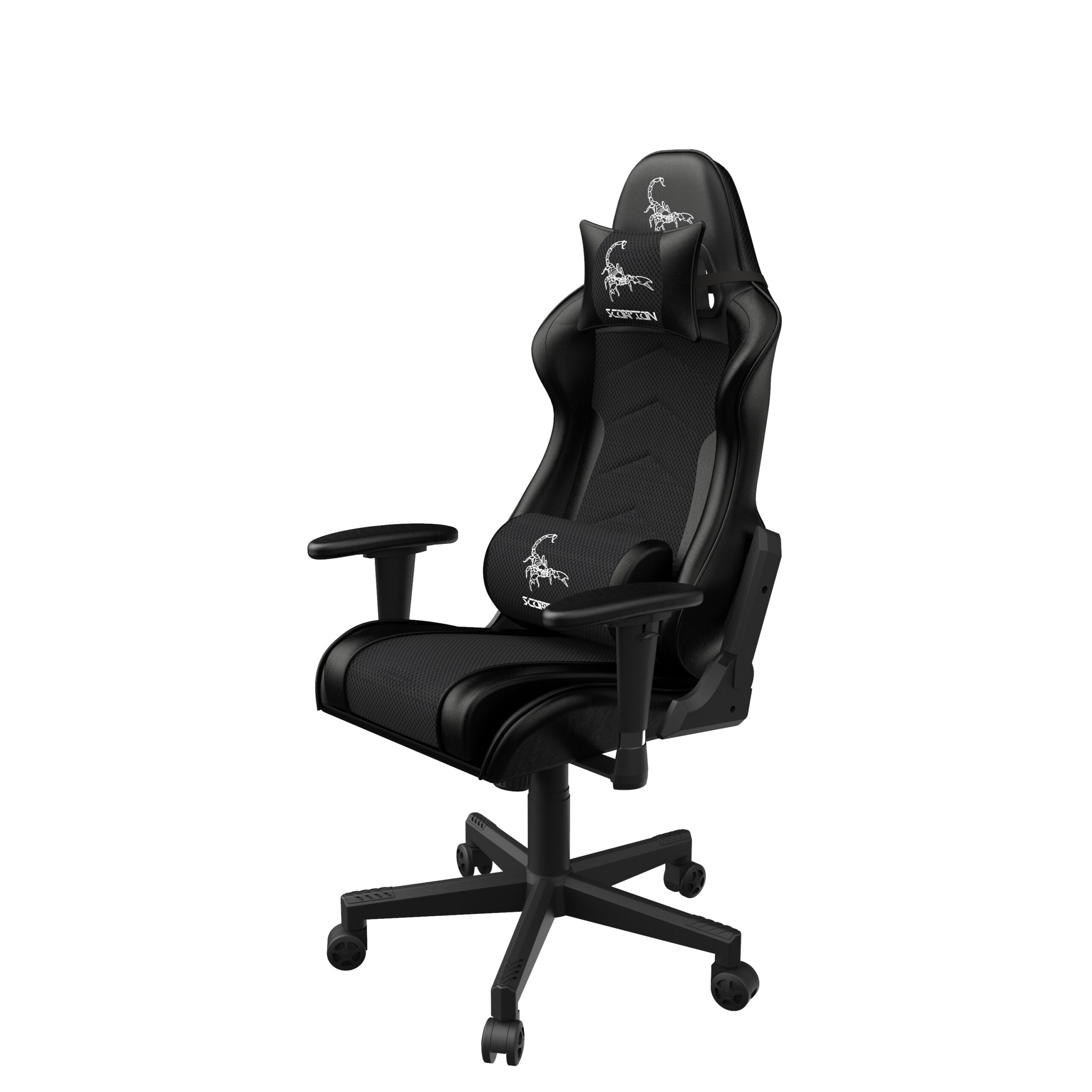 Scaun gaming Gembird GC-SCORPION-06X negru mesh - imagine 4