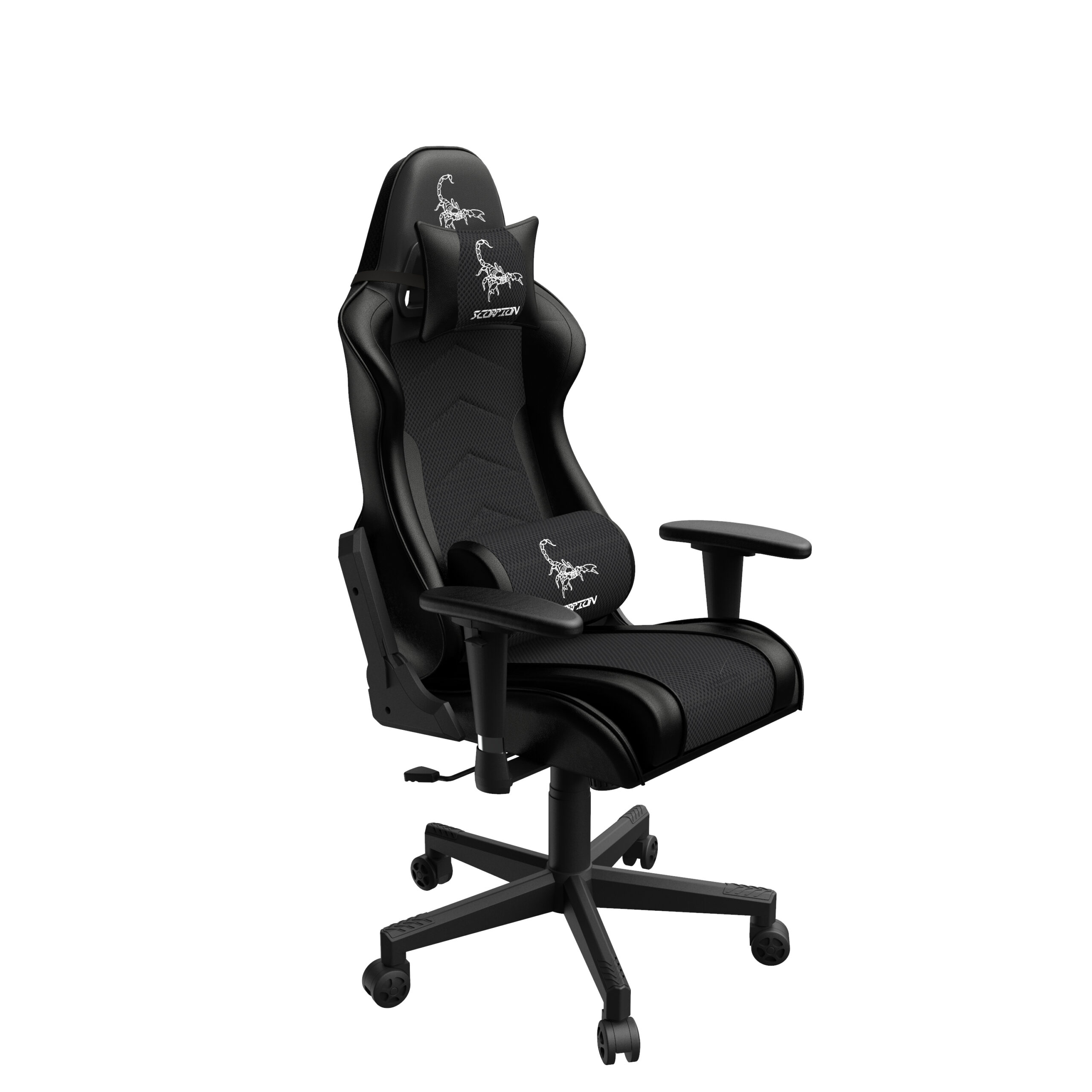 Scaun gaming Gembird GC-SCORPION-06X negru mesh - imagine 2