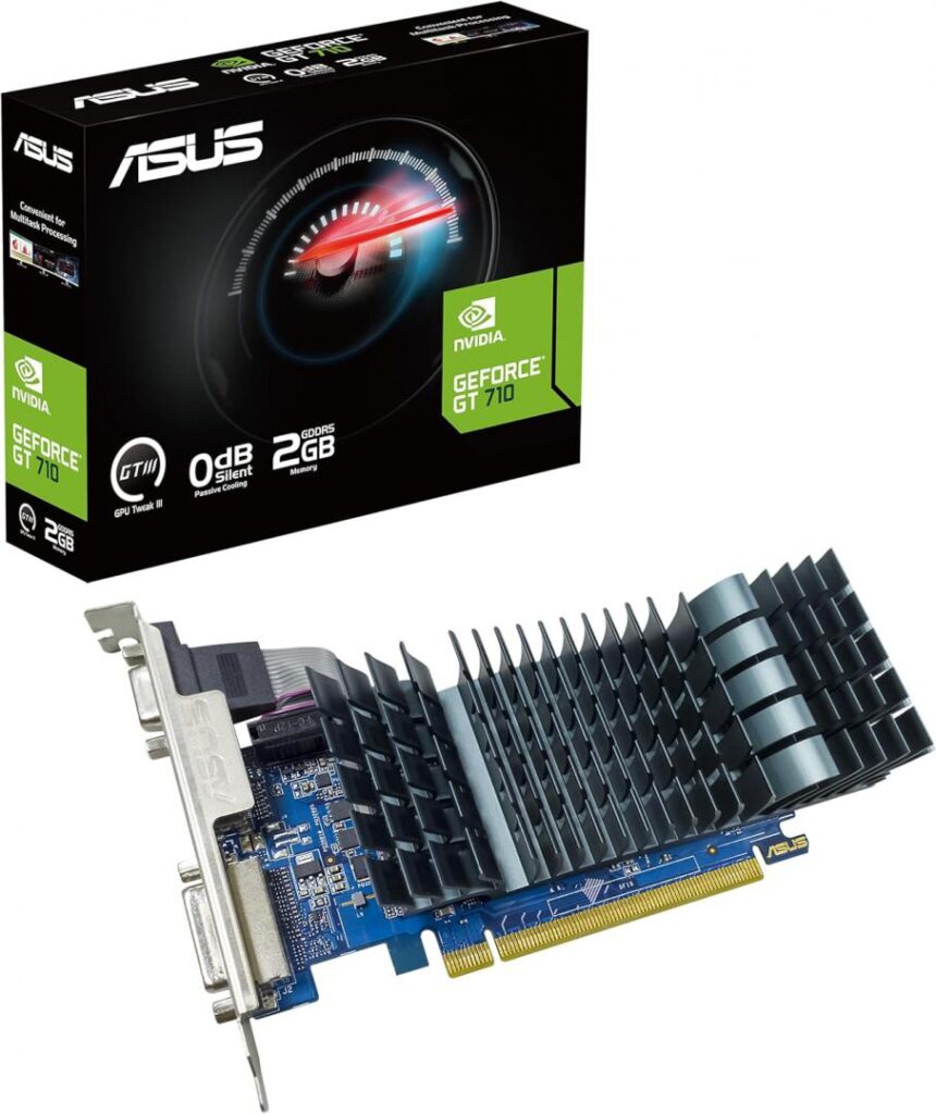 Placa video ASUS GeForce GT 710 EVO 2GB GDDR5 64-bit