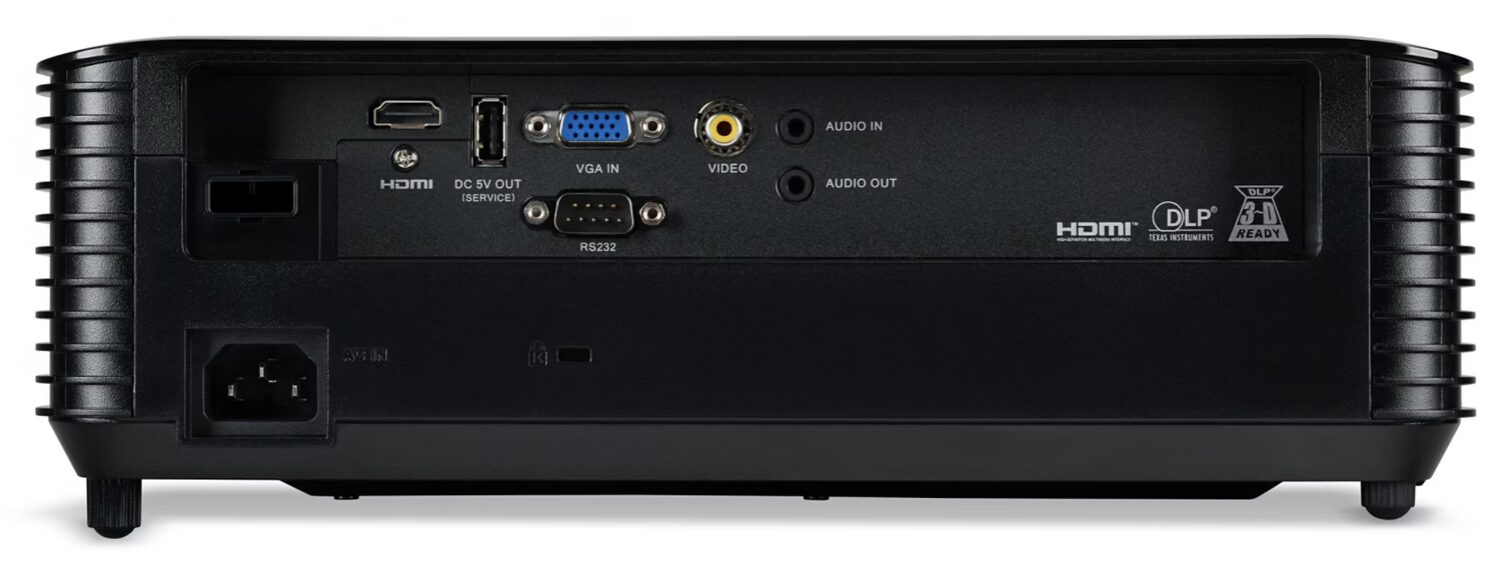 Videoproiector Acer X1328ic, 1280 x 800 pixeli, 16:9, 5000 lm, DLP 3D, 5000 h, Wi-Fi, Negru 4 Videoproiector Acer X1328ic, 1280 x 800 pixeli, 16:9, 5000 lm, DLP 3D, 5000 h, Wi-Fi, Negru - imagine 4