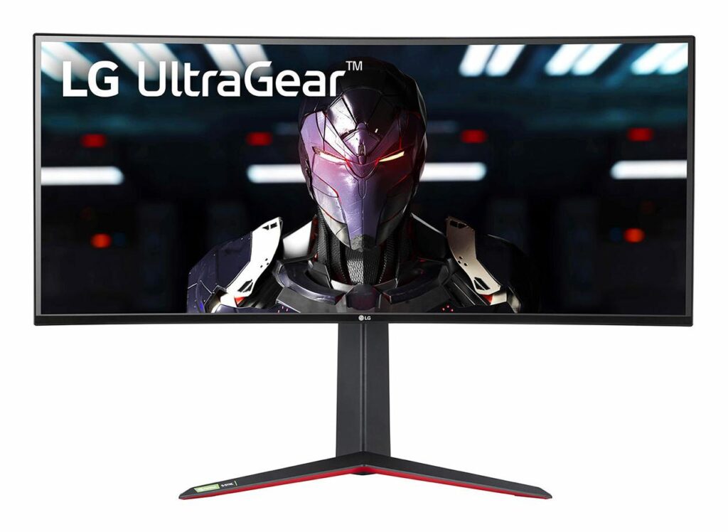 Monitor Curbat Gaming LED Nano IPS LG 34″, 1ms, 160 Hz, G-SYNC, DisplayPort, HDMI, FreeSync, WQHD, G-Sync, Pivot, 34GN850P-B.AEU