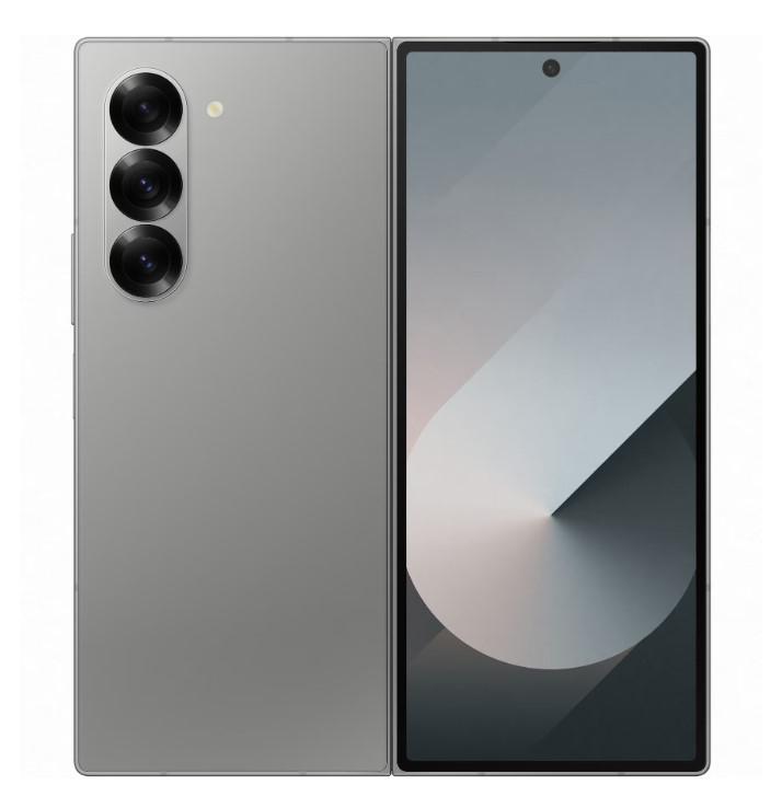 Telefon mobil Samsung Galaxy Z Fold6, 12GB RAM, 256GB, 5G, Silver Shadow