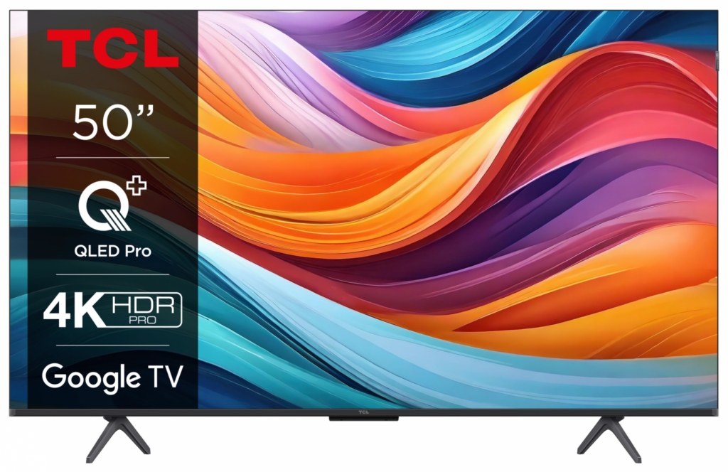 Televizor QLED TCL 127 cm 50″ 50QLED780, Ultra HD 4K, Smart TV, WiFi, CI+