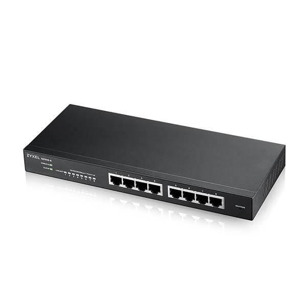 Switch cu 8 porturi ZyXEL GS1915-8, Gigabit, gestionat, autonom sau Nebula 2 Switch cu 8 porturi ZyXEL GS1915-8, Gigabit, gestionat, autonom sau Nebula - imagine 2