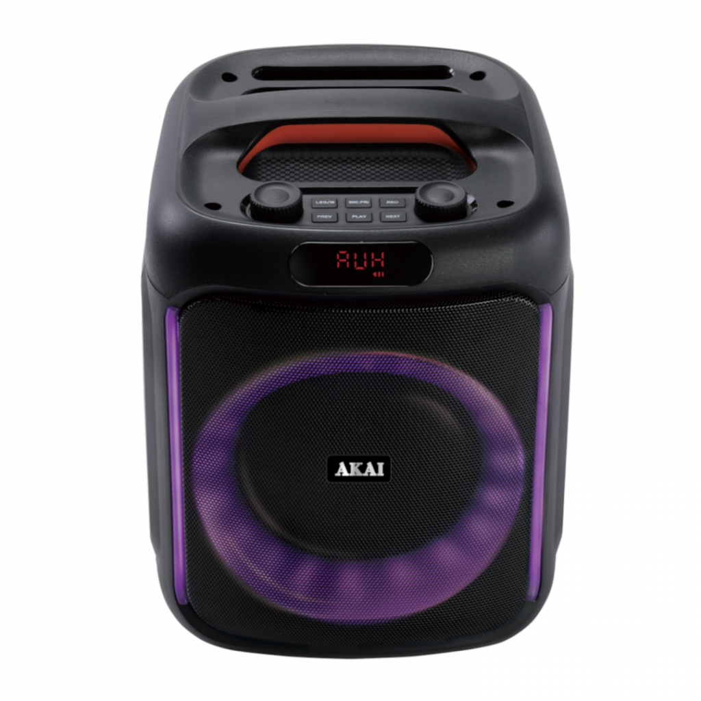 Boxa portabila Akai ABTS-V20, 20W, Bluetooth, Radio FM, USB, Negru