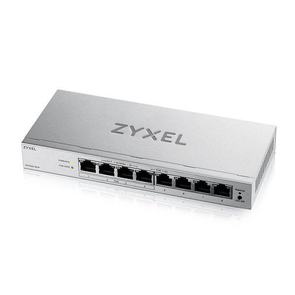 ZYXEL GS1200-8HPV3 8P 4PoE WEBMNG SWITCH
