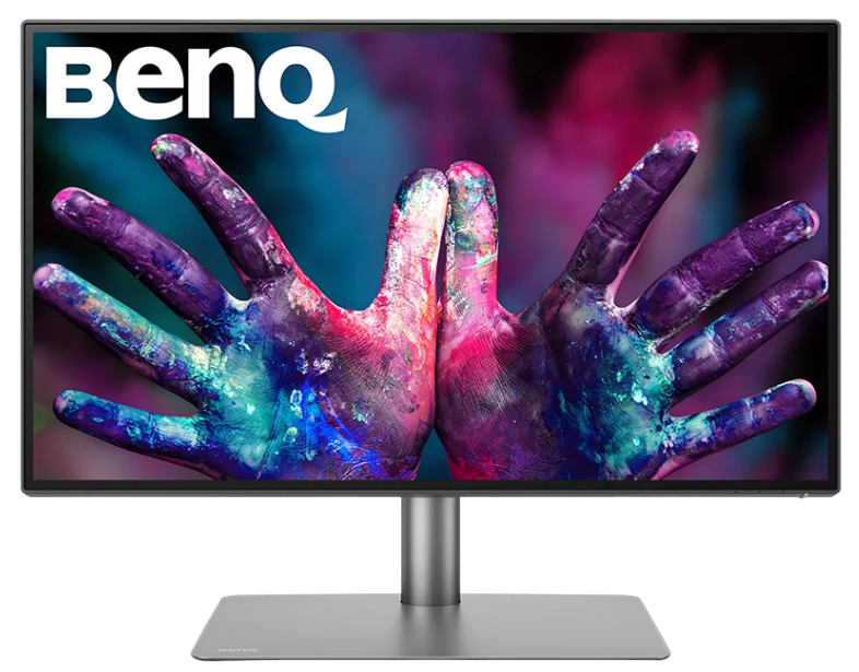 Monitor LED IPS BenQ Designer PD2725U 27″, 4K UHD (3840×2160), 60Hz, 5ms, HDR10, AQColor, 95% P3, 100% sRGB, CalMan Verified, Pantone Validated, Hotkey Puck G2, Boxe 2.5W x2, USB Type-C, 2x HDMI, Display Port, Pivot, VESA, negru