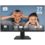 Monitor MSI PRO MP275Q, IPS, 27 inch, WQHD, 2560 x 1440, HDMI, DisplayPort, 100 Hz, 1ms (MPRT) / 4ms (GTG), Negru